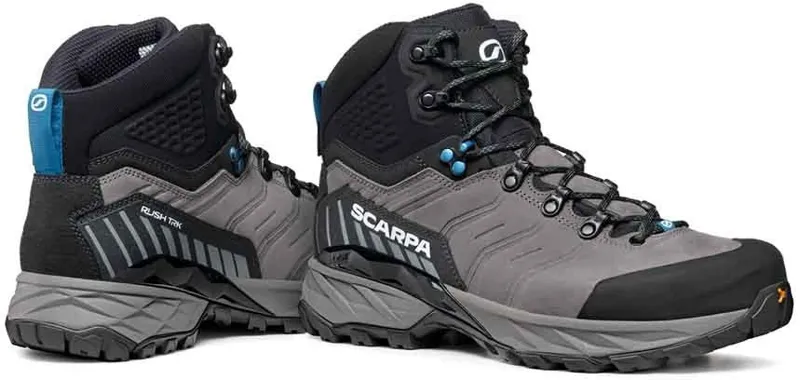 Scarpa Mens Rush TRK Pro GTX Boots - Smoke-Lake Blue-3